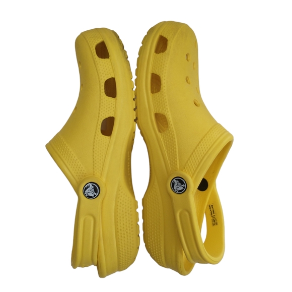 Crocs Classic Yellow Women's Shoes - Picture 5 of 9